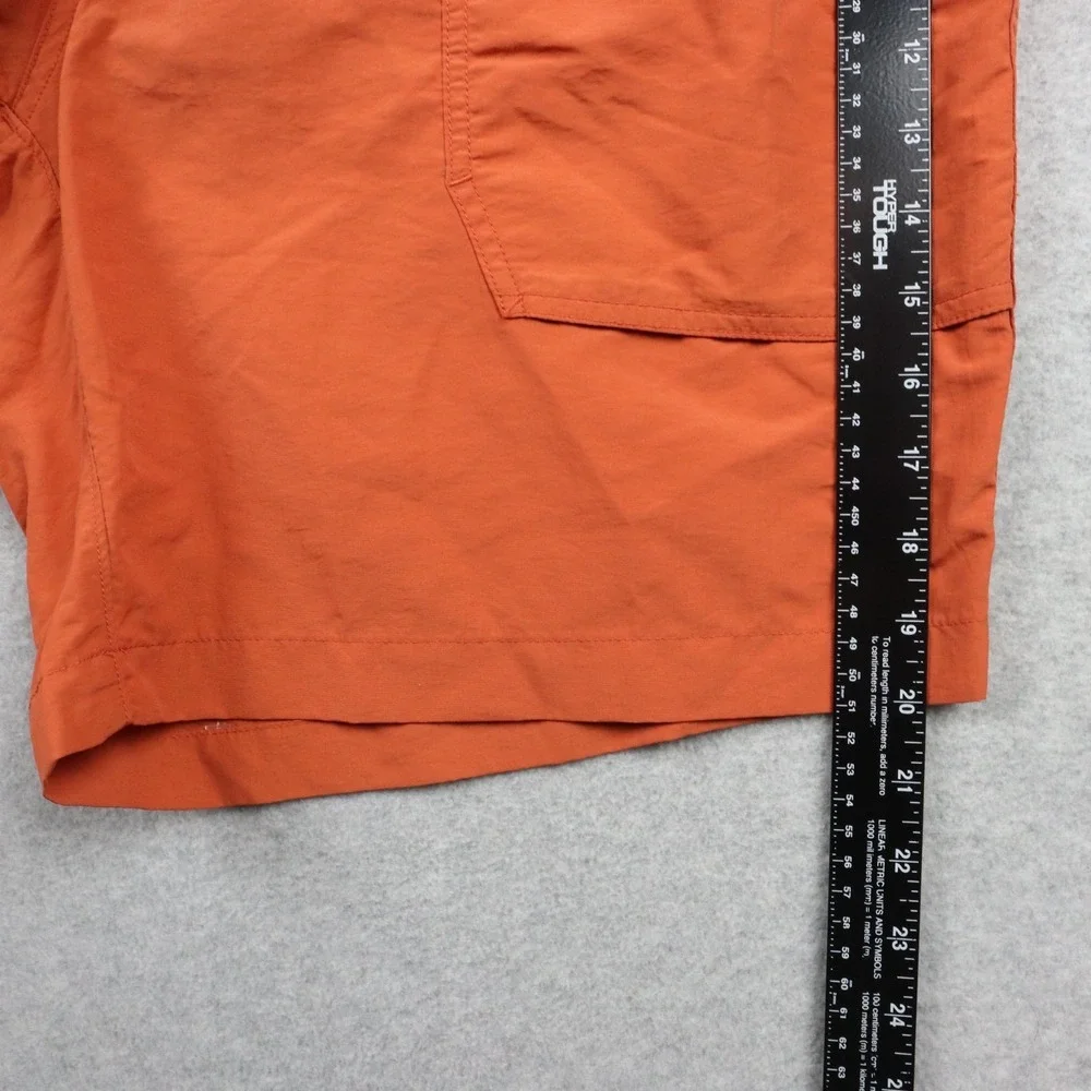 Eddie Bauer Shorts Mens 2XL XXL Travex Mesh Lined Patch Pocket Hiking Nylon Belt